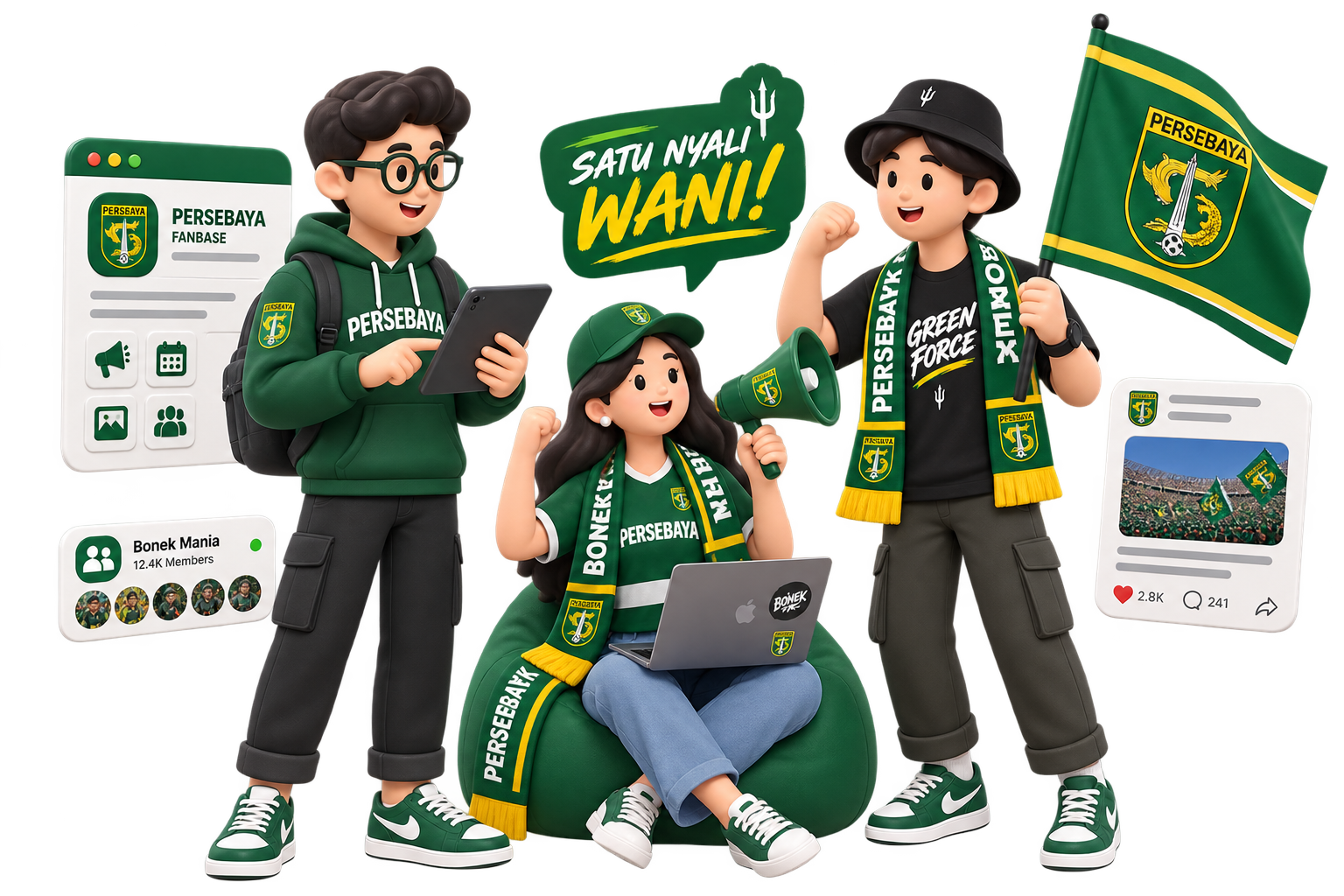 Ilustrasi Persebaya